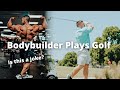 Bodybuilder Plays Golf? | Balancing Bodybuilding and Hobbies | 212 Mr. Olympia Derek Lunsford