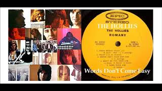 The Hollies - Words Don&#39;t Come Easy &#39;Vinyl&#39;