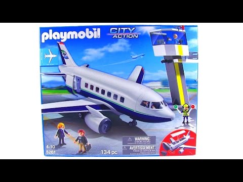 Playmobil City Action Cargo & Passenger Aircraft review! set 5261