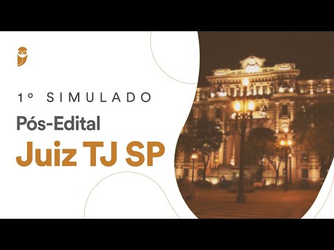 1º Simulado Pós-edital - Juiz TJ SP - Correção