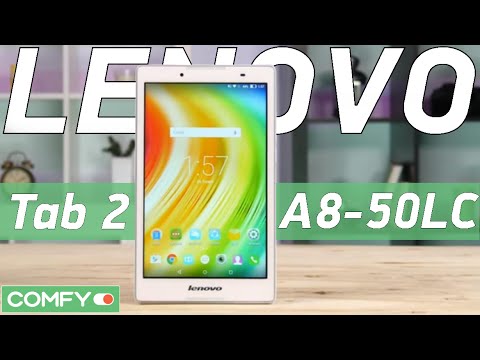 Lenovo Tab 2 A8-50LC 8’’ 16Gb 3G - мультимедийный планшет на 2 симки - Видеодемонстрация от Comfy.ua Video