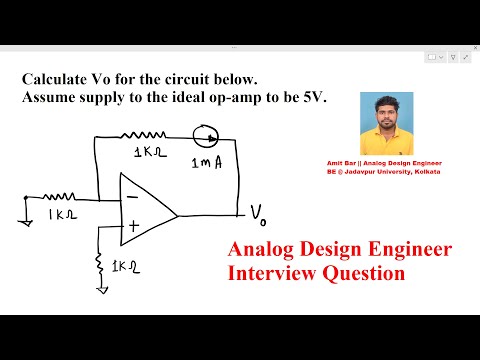 Texas Instruments Analog Design Engineer Interview Question