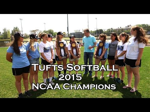 Tufts Softball Team wins 2015 NCAA Championship