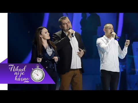 Igor i Sergej Tadic i Jelena Marjanac - Ti mozes sve - (live) - NNK - EM 13 - 07.02.2021