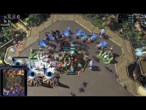 SC2 -- HOTS -- ShoWTimE (P) v Kane (Z) on Overgrowth LE