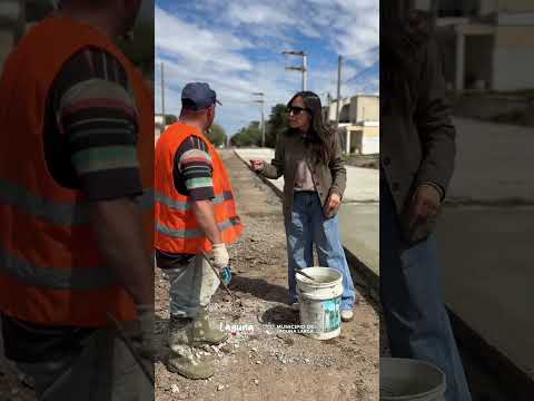 🚧 AVANZA UNA OBRA HISTÓRICA PARA LAGUNA LARGA