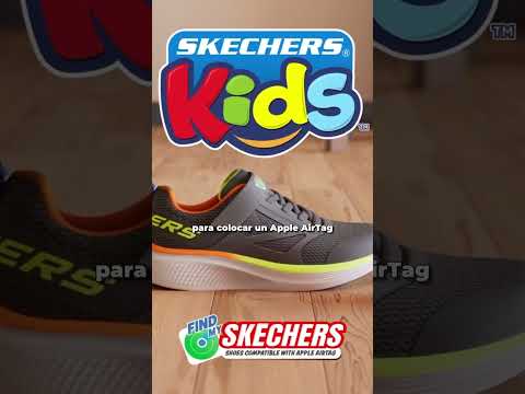 Skechers lanza zapatillas infantiles con compartimento para AirTag