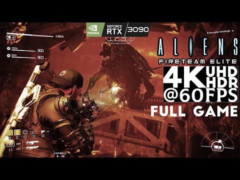 ALIENS: FIRETEAM ELITE FULL GAME | WALKTHROUGH MOVIE | @4K 60FPS | ON GEFORCE RTX 3090