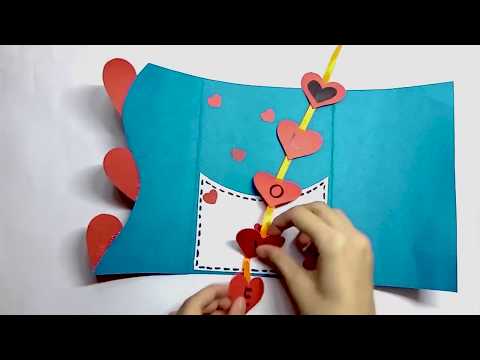 How to make Special Birthday Card For Loved Origami Easy Greeting card