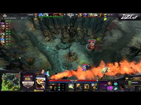 D2L Western Challenge - Na'Vi vs Fnatic - Game 1