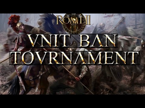 Total War Rome 2 Unit Ban Invitational Tournament R1 AggonyDuck vs -[FG]- Happysouls