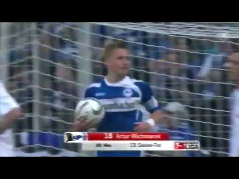 Artur Wichniarek gol Arminia - Hannover 2-2 Bundesliga 23.05.2009