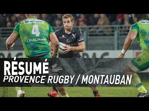 Résumé Provence Rugby/Montauban