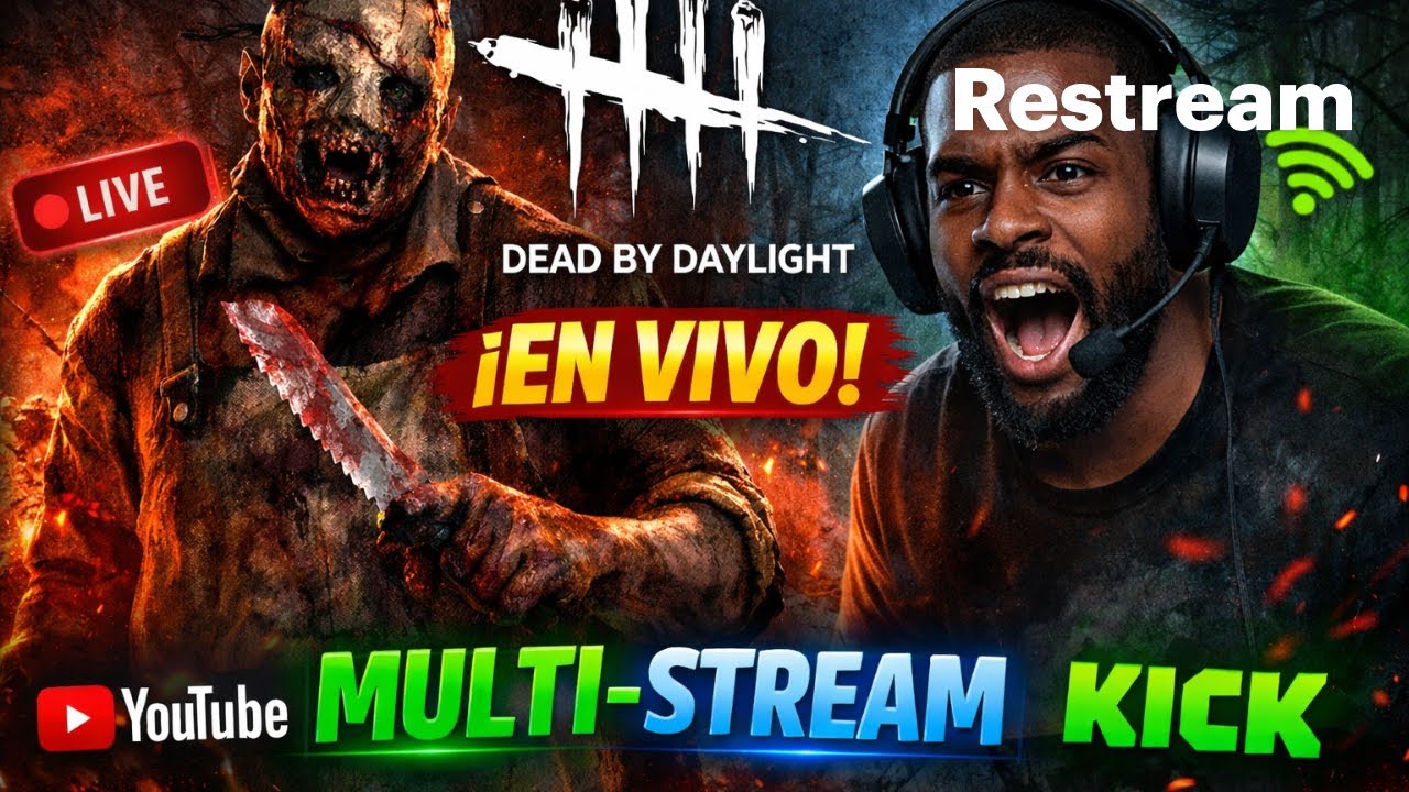 Jugando DBD Apoyame en Kick para Volver a Coin Master