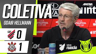 COLETIVA ODAIR HELLMANN | AO VIVO | Athletico-PR x Corinthians - Brasileirão 2026