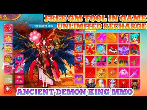 Ancient Demon King MMO Server GM - Free GM TooL In Game & Unlimited Recharge