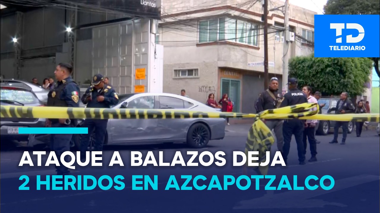 ¡Iban en auto de lujo! Atacan a balazos a 2 hombres en Azcapotzalco; uno de ellos es de origen chino