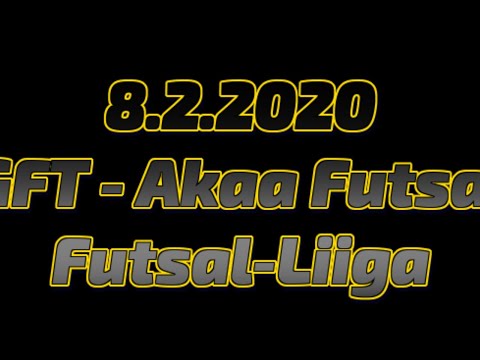 8.2.2020 GFT - Akaa Futsal Futsal-Liiga