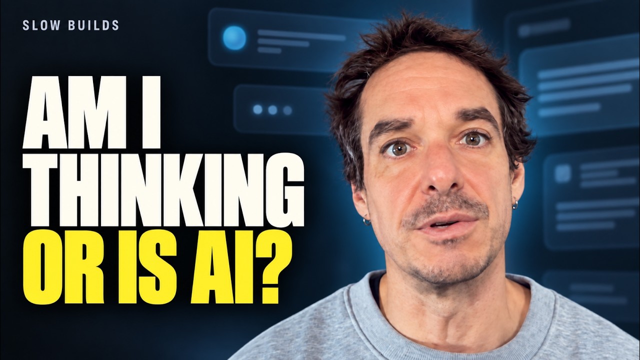 Is AI Making Me Think Less? [Raw Session]