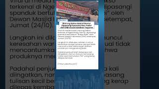 Viral di Bantul! Warung Bakso Babi Nekat Buka, DMI Turun Tangan Pasang Spanduk Non-halal