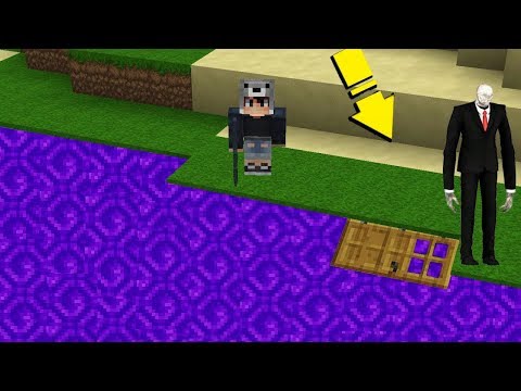 NOOB'lar VS YERDE PORTAL EV - Minecraft