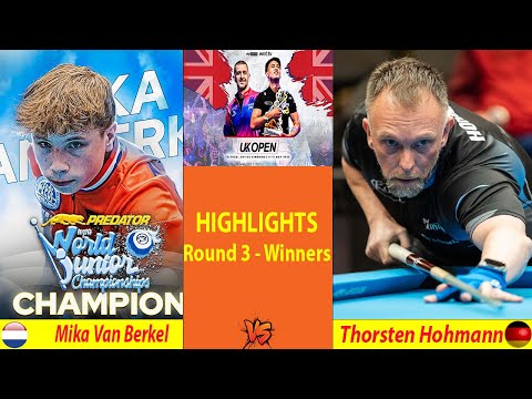 HIGHLIGHTS | Mika Van Berkel vs Thorsten Hohmann | 2025 UK OPEN POOL CHAMPIONSHIP