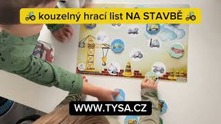 Kouzelný hrací LIST A3 - na stavbě
