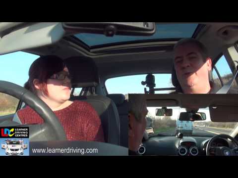 Nikki's 12th driving lesson - faster roundabouts lesson 9 and lesson 10 traffic lights and signals