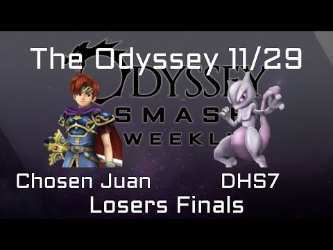 The Odyssey 11/29 Losers Finals - Chosen Juan (Roy) vs. DHS7 (Sonic/Mewtwo)