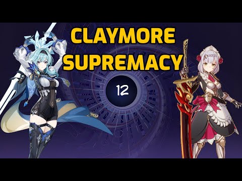 Top 2 Claymore Main DPS vs Genshin Impact 2.6 Spiral Abyss Floor 12