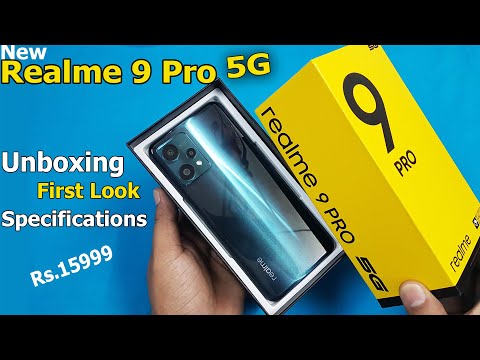 Realme 9 Pro Unboxing / First Look || Realme 9 Pro Retail Unit Hands On First Look / Specifications