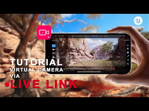 Unreal Engine 5.1 Virtual Camera via live link II Tutorial II Iphone 14 pro max