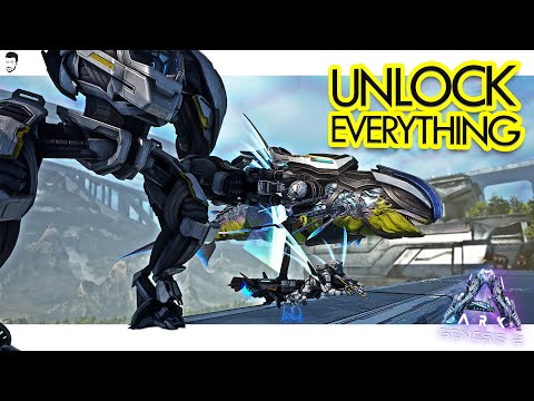 How to Unlock EVERY TEK Engram in ARK Genesis Part 2 (Get to Level 120), Boss & Note Run Guide