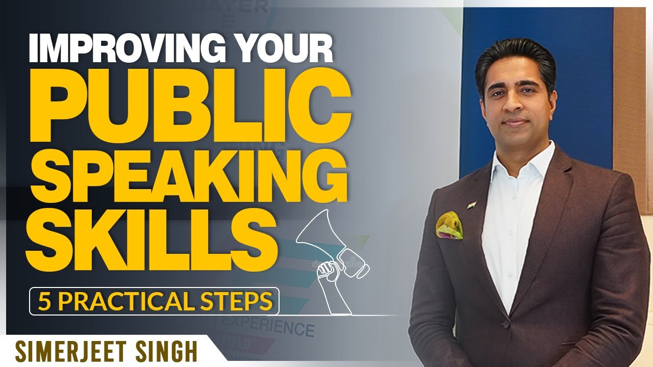 From Stage Fright to Spotlight: Master Public Speaking with Simerjeet Singh's Transformational Guide