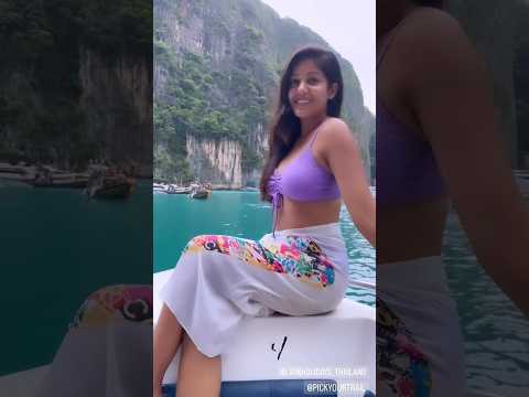 Ishita Dutta chilling in Thailand | Thailand Travel #shorts