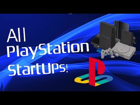 ALL SONY PLAYSTATION STARTUP SCREENS