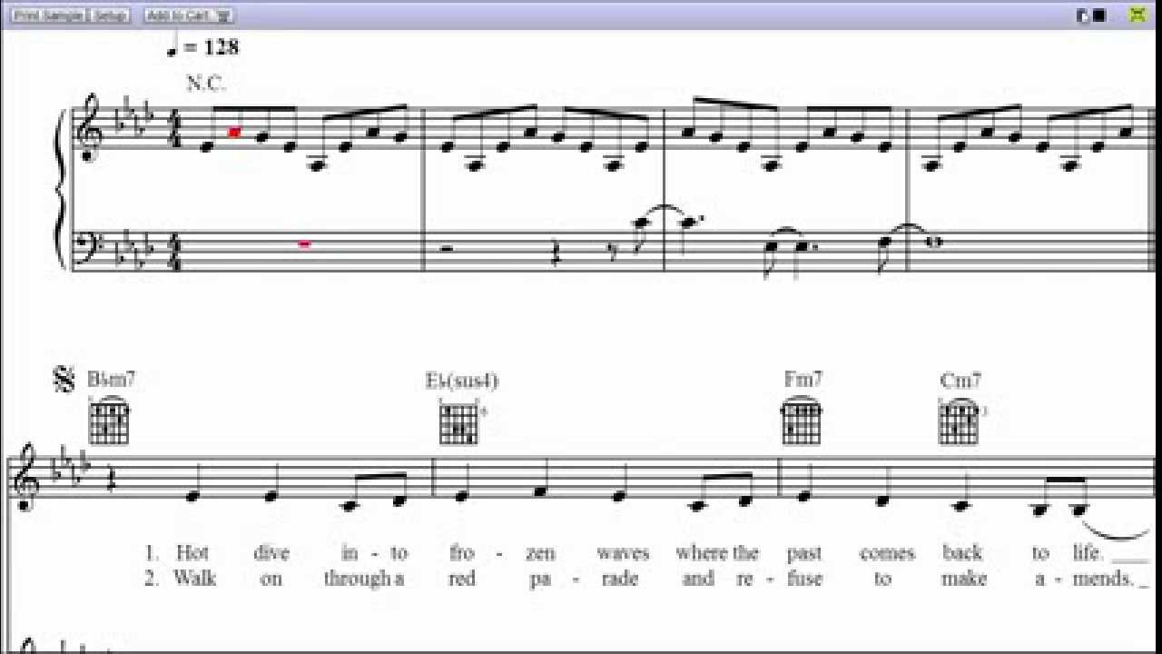 Clarity - Piano Sheet Music
