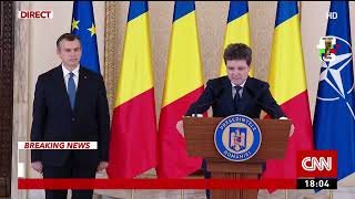 President Nicușor Dan appointed Eugen Tomac as Prime Minister