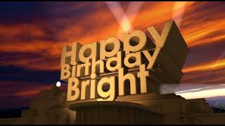 Happy Birthday Bright