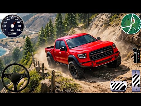 4x4 Offroad Jeep Driving Simulator 3D - Drive SUV 4x4 jeep Offroad Game - Android GamePlay