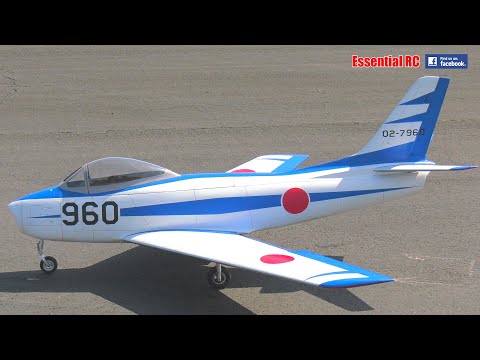 TURBINE F-86 SABRE !!! GREAT FLIGHT | HARD LANDING