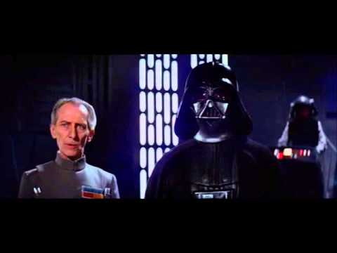 STAR WARS A NEW HOPE I MOFF TARKIN AND DARTH VADER TALK