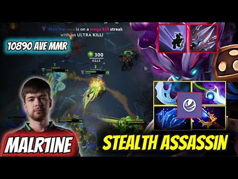 When Huskar think its easy mid against Riki but it's Malr1ne - no one can stop the stealth Assassin.