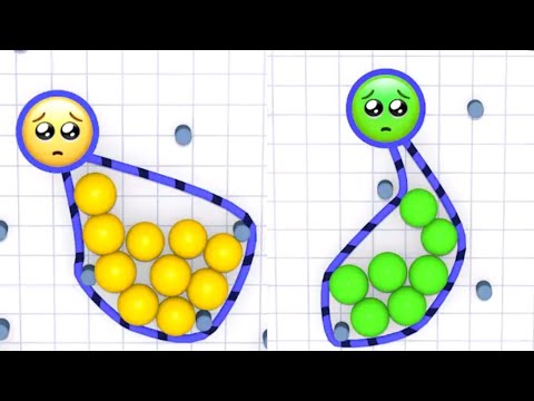 Rope And Balls - All Levels 1 To 36 Gameplay Android iOS Part 1 - YouTube