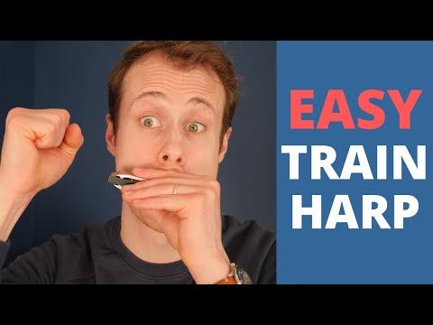 EASY Train Harmonica Blues
