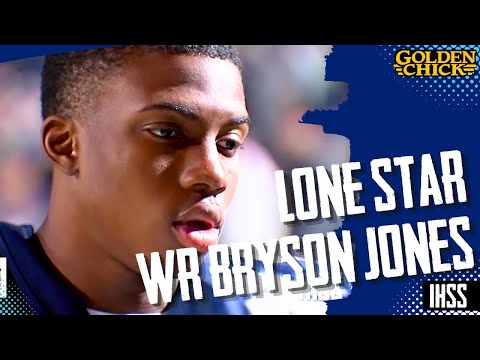 Meet Bryson Jones: Lonestar’s Star Wide Receiver Bound for Texas Tech