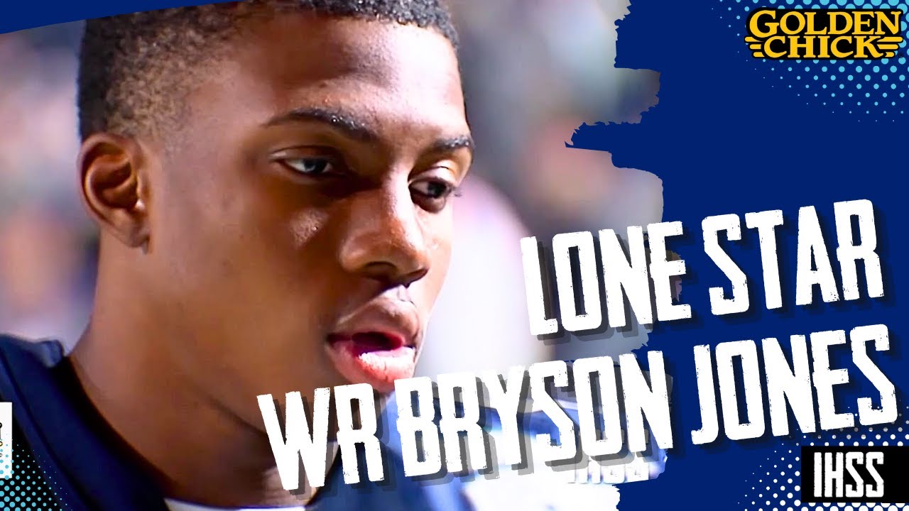 Meet Bryson Jones: Lonestar’s Star Wide Receiver Bound for Texas Tech