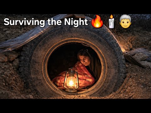 History became a shelter; the life of a homeless grandmother in old tombs