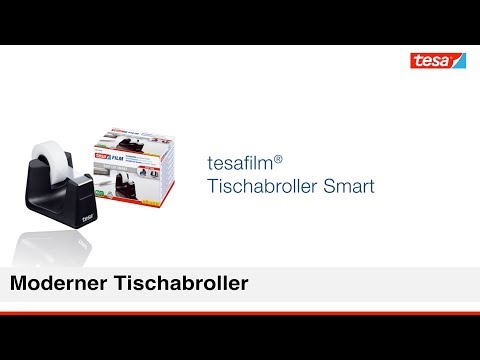 Artikelvideo 1 für tesa Tischabroller Easy Cut® Smart schwarz, Artikelnummer 743401