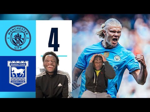 Intense Showdown Man City vs Ipswich Town Loser has to sniff the other guys CHAIR